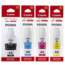 Canon GI-40 Multipack (C/Y/M/K) Ink Bottles - CartridgeOnlineSA