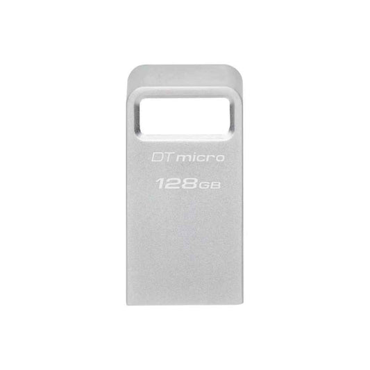 KINGSTON 128GB Datatreveller Micro 200MB/S Metal USB 3.2 GEN 1 - CartridgeOnlineSA