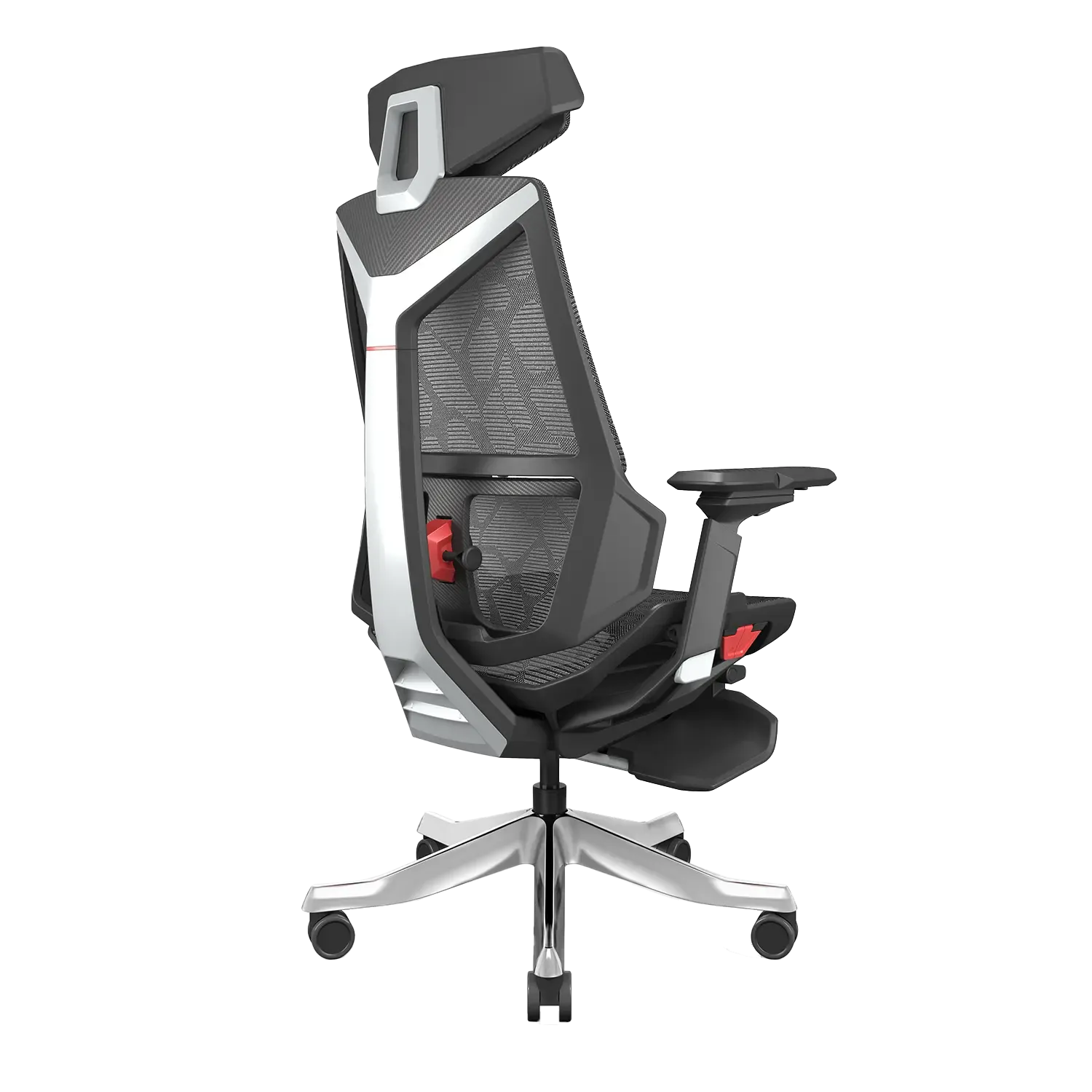 Enova Bloodragon BLS Gaming Chair - Silver