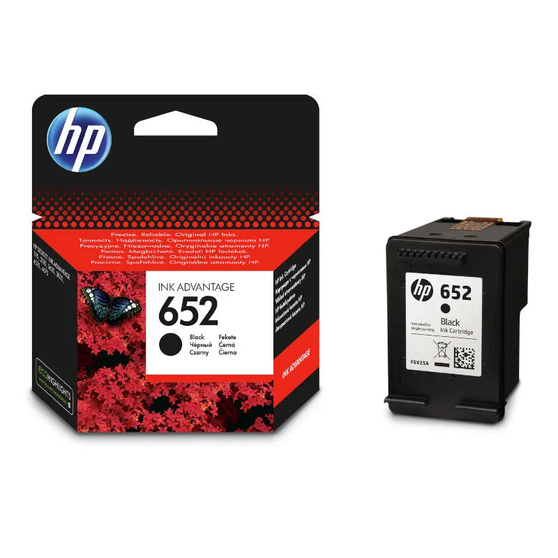 HP 652 Black Ink Cartridge