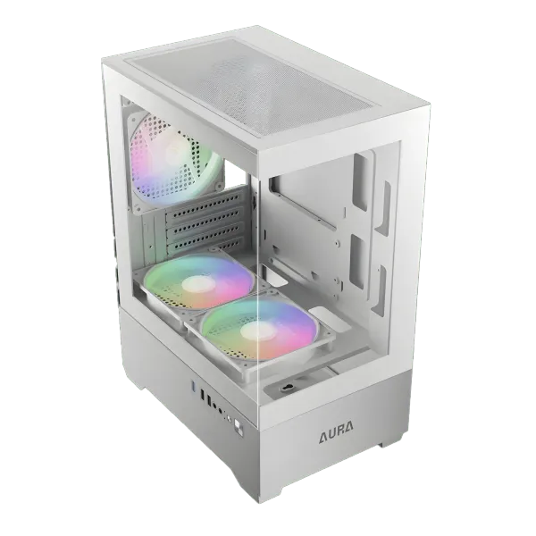 GAMDIAS AURA GC9M Micro Tower PC Gaming Case