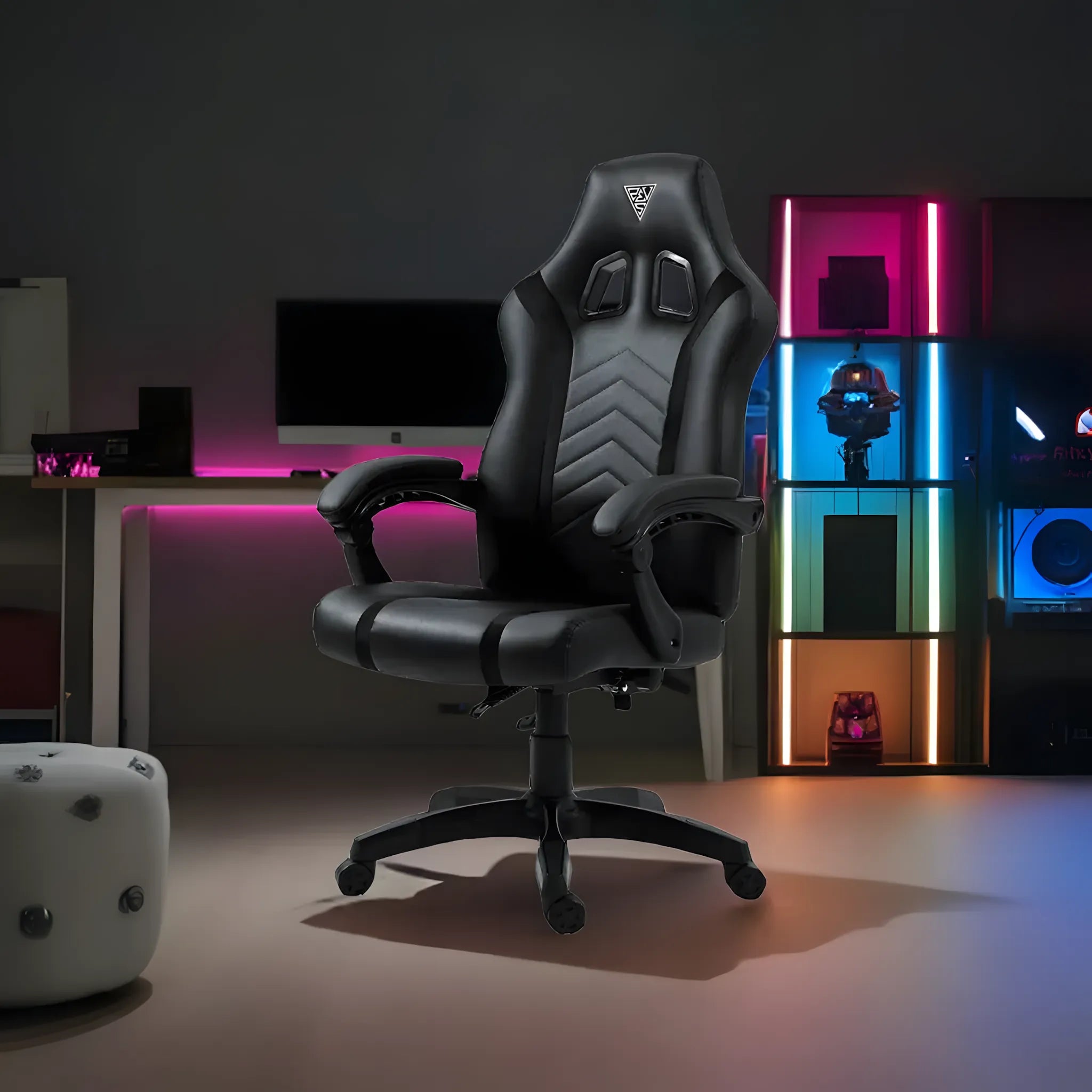 Gamdias ZELUS E5 Gaming Chair - Black