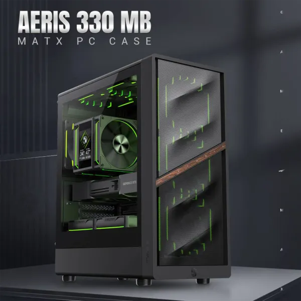 Gamemax AERIS 330 Micro-ATX Gaming Case