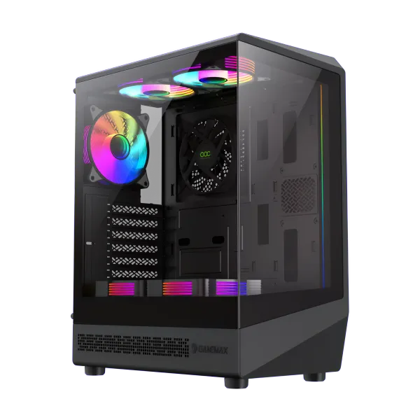 GAMEMAX VISTA COC AB Gaming Case - Black