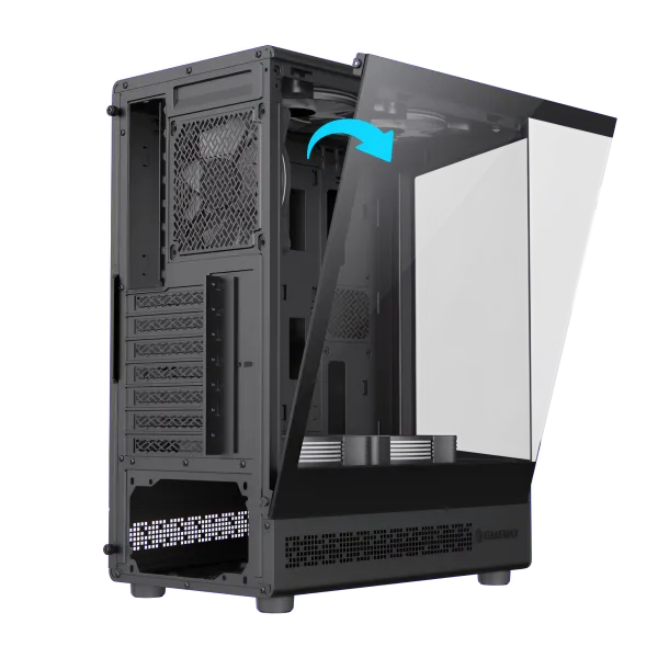 GAMEMAX VISTA COC AB Gaming Case - Black