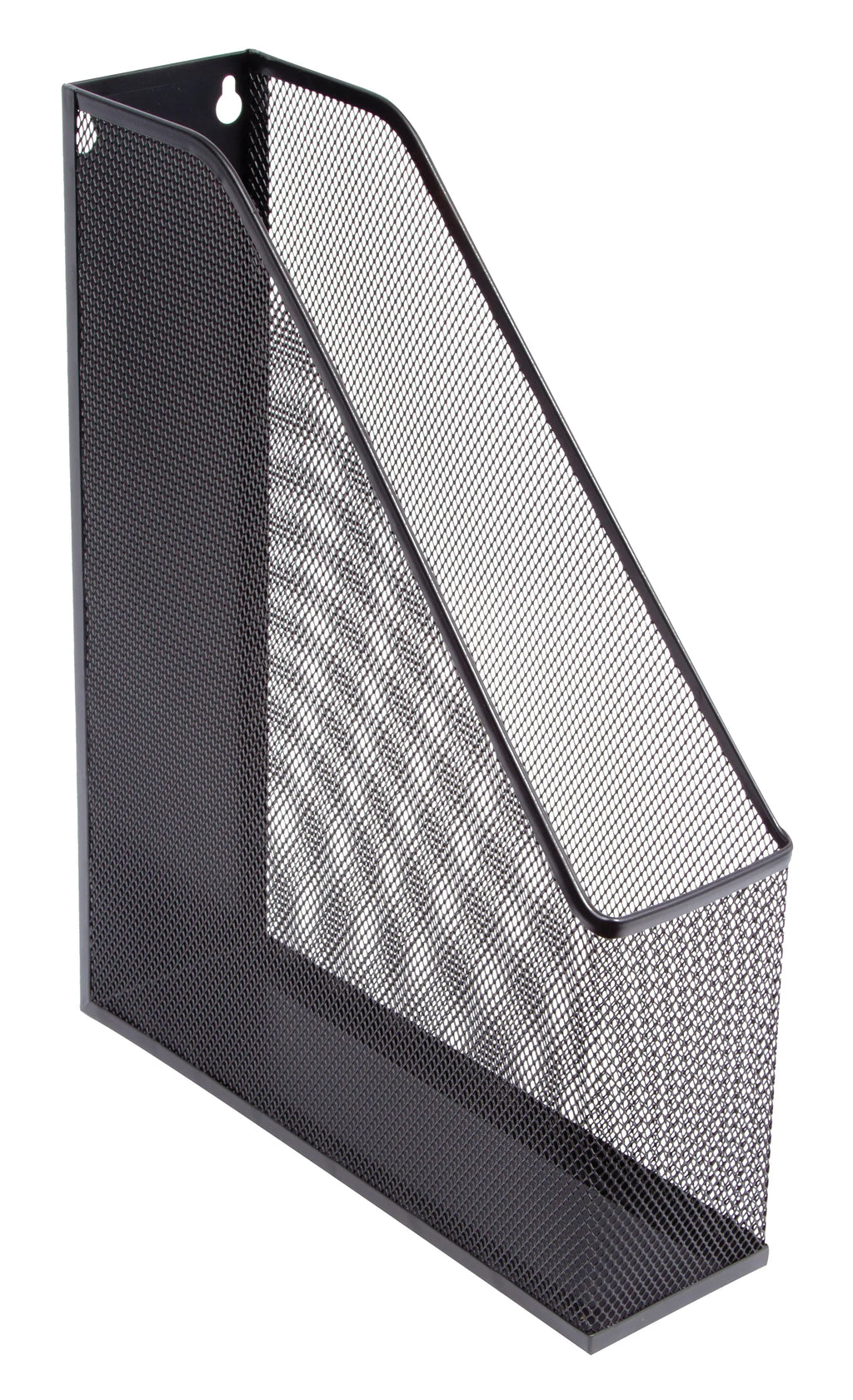 Kenzel Mesh Steel Desk Range - Magazine Holder - Black