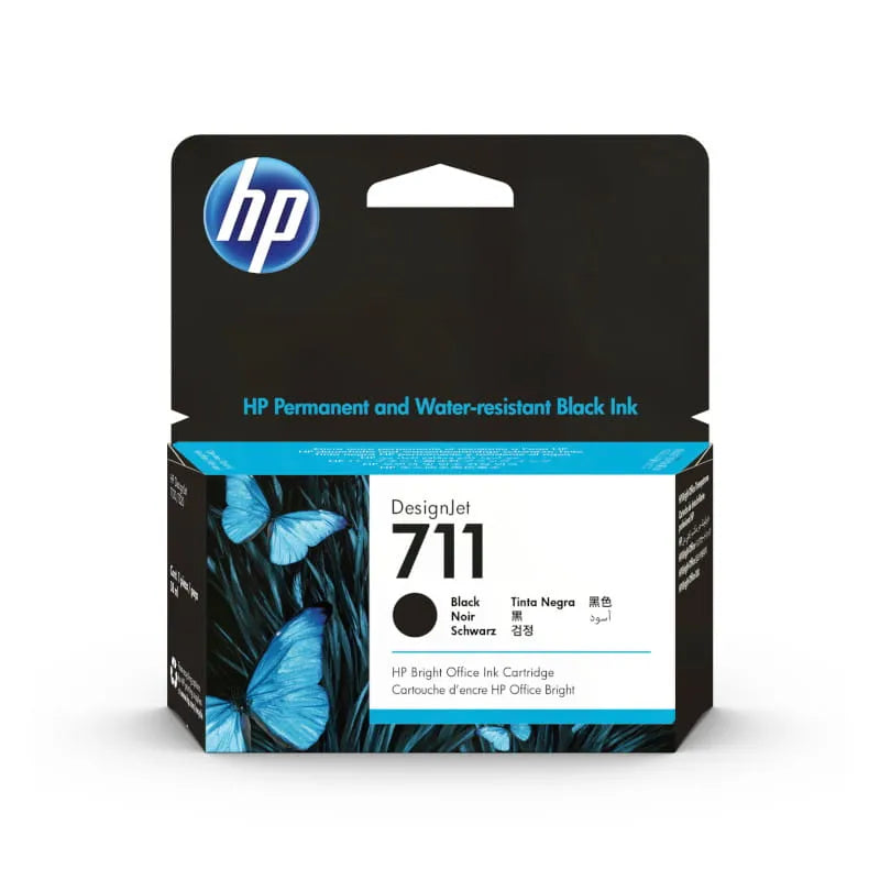 HP 711 38ML Black Original Ink Cartridge