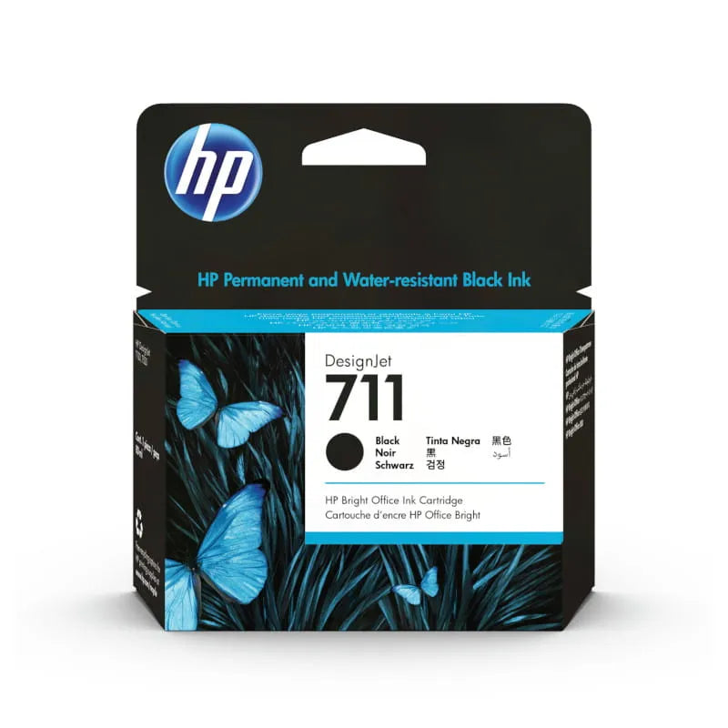 HP 711 80ML Black Original Ink Cartridge