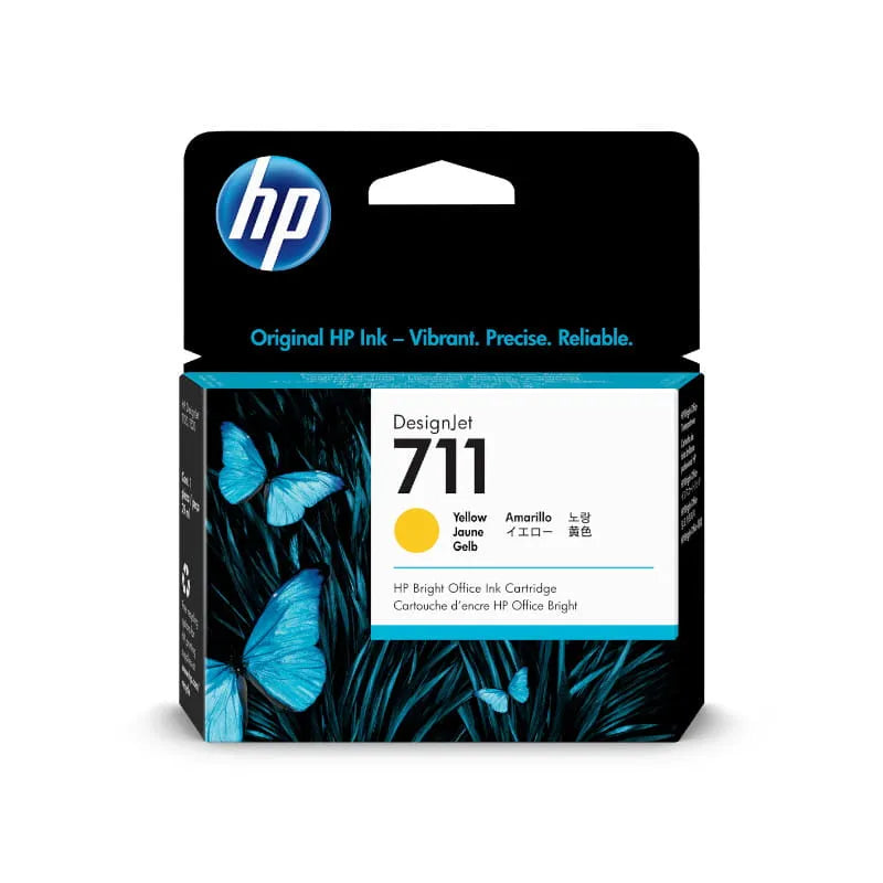 HP 711 29ML Yellow Original Ink Cartridge