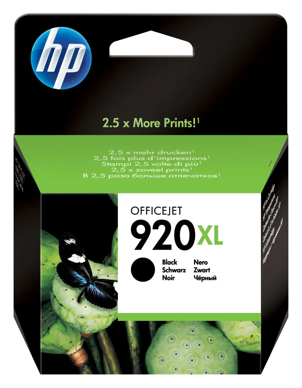 HP 920XL Original Ink Cartridge - Black CD975A