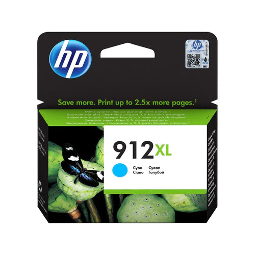 HP 912XL Extra Large Original Ink Cartridge - Cyan 3YL81AE - CartridgeOnlineSA