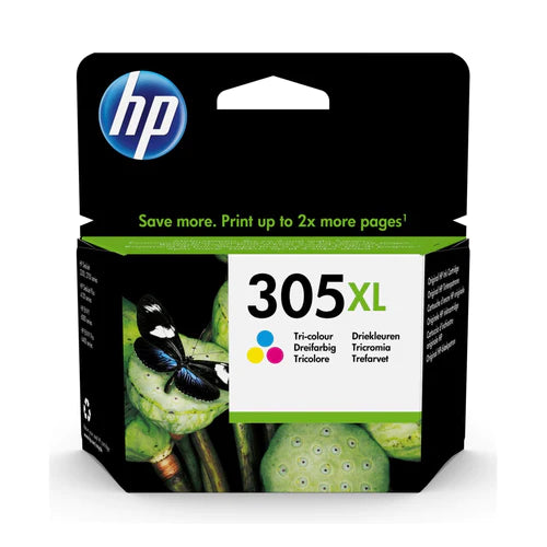 HP 305XL High Yield Original Ink Cartridge - Tri-color CMY 3YM63AE - CartridgeOnlineSA