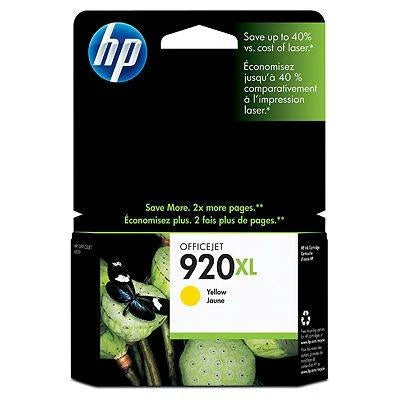 HP 920XL Original Ink Cartridge - Yellow CD974A