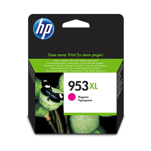 HP 953XL High Yield Original Ink Cartridge - Magenta F6U17AE - CartridgeOnlineSA