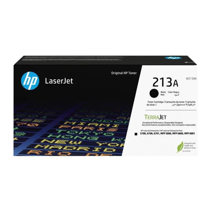 HP 213A Original LaserJet Toner Cartridge - Black W2130A