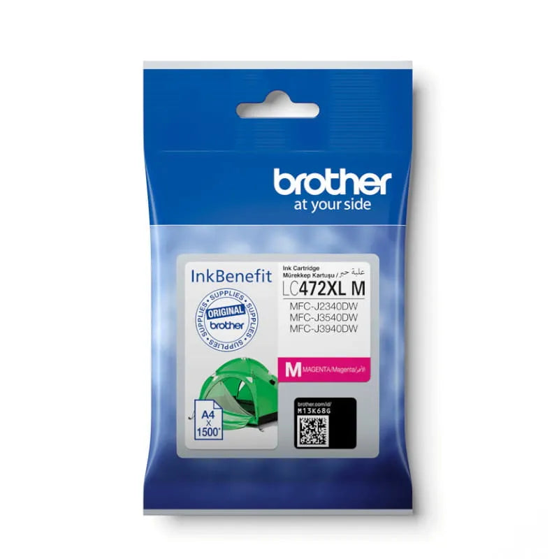 Brother LC-472 XL Magenta High Yield Original Ink Cartridge