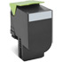 Genuine Lexmark L80C80K0 808K Black Return Program Toner Cartridge (1000 Pages)