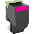 Genuine Lexmark L80C80M0 808M Magenta Return Program Toner Cartridge (1000 Pages)