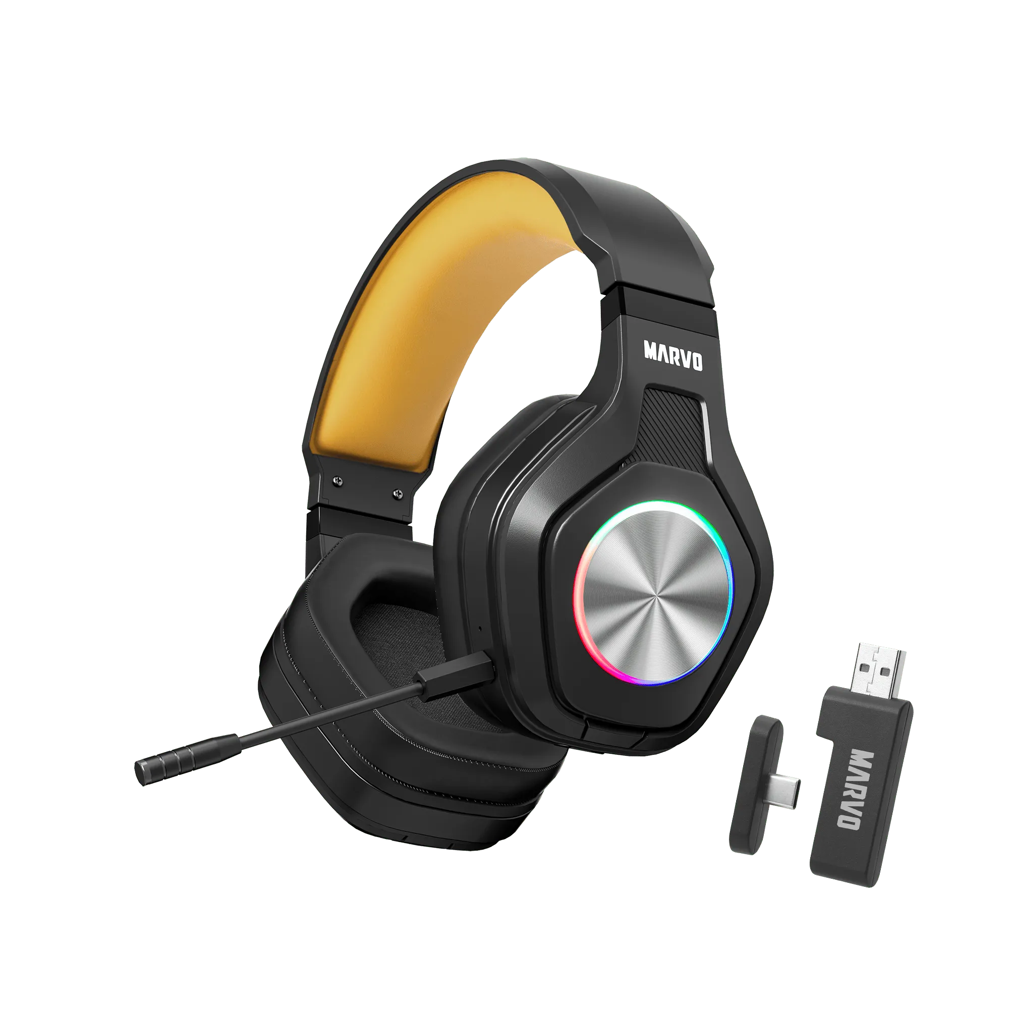 Marvo HG9084W PULZ 80W Wireless Gaming Headset