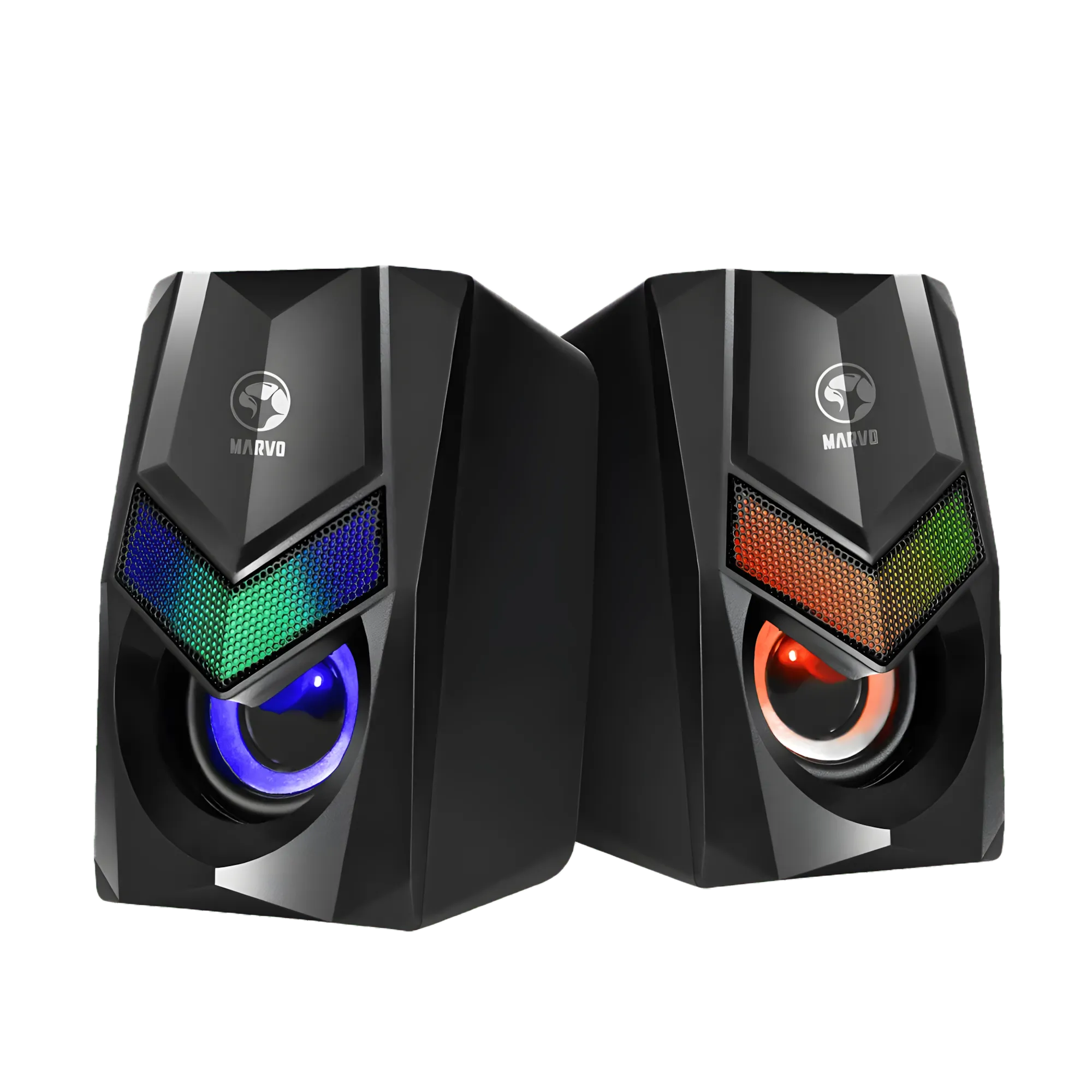 MARVO SG-118 2.0 Stereo LED Gaming Speakers