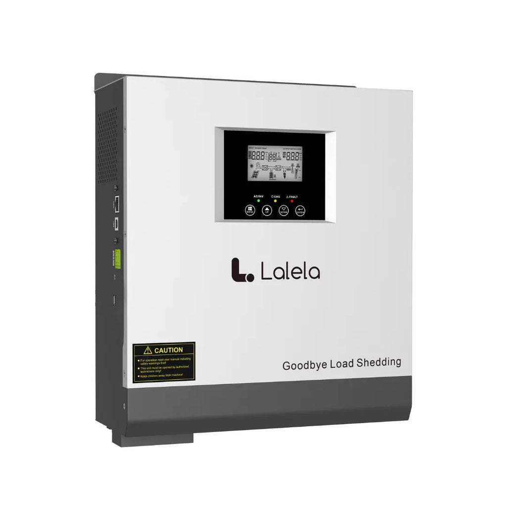 LALELA HYBRID INVERTER 24V 3000VA/3000W PURE SINEWAVE 60A PWM CONTROLLER - CartridgeOnlineSA