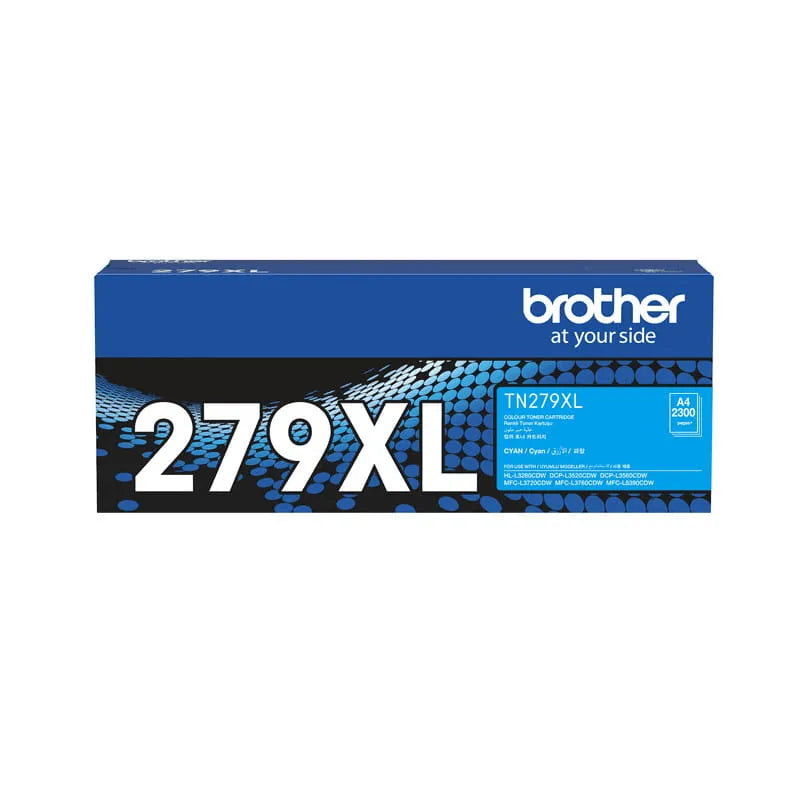 Brother TN-279XLC Cyan High Yield Original Toner Cartridge