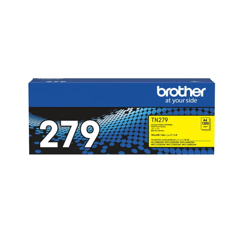 Genuine Brother TN-279Y TN-279Y Yellow Toner Cartridge