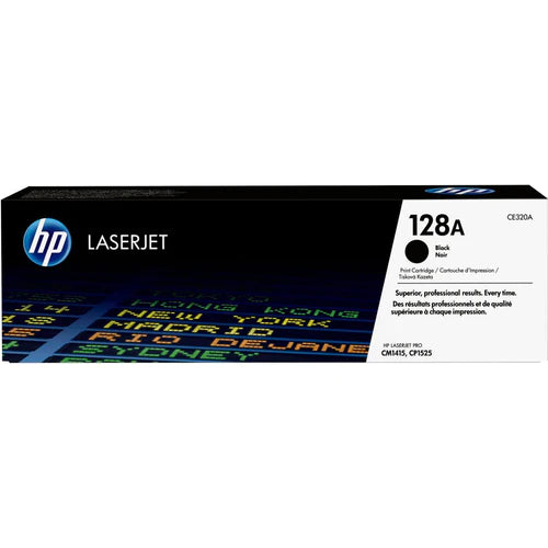 HP 128A Original LaserJet Toner Cartridge - Black CE320A - CartridgeOnlineSA