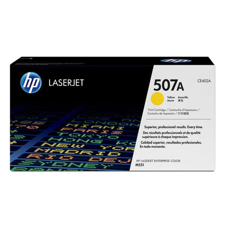 HP 507A Original LaserJet Toner Cartridge - Yellow CE402A - CartridgeOnlineSA