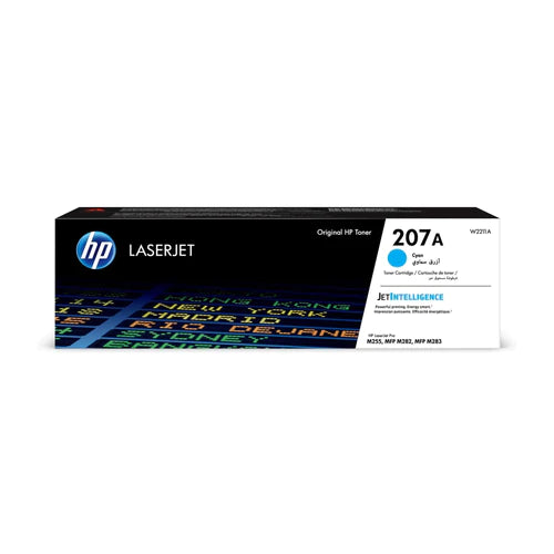HP 207A Original Toner Cartridge - Cyan W2211A - CartridgeOnlineSA