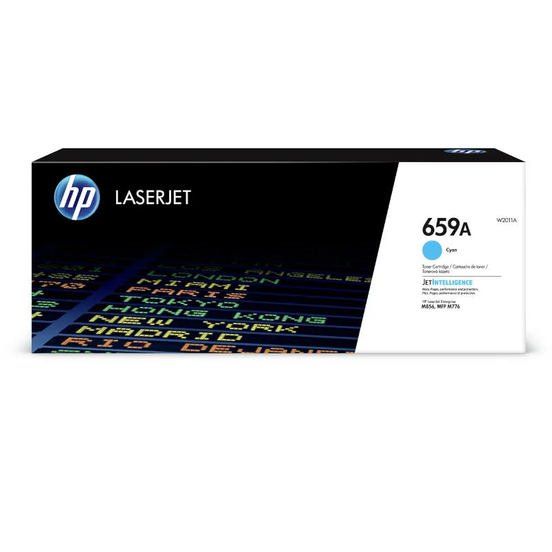 HP 659A Cyan Original Toner Cartridge - W2011A