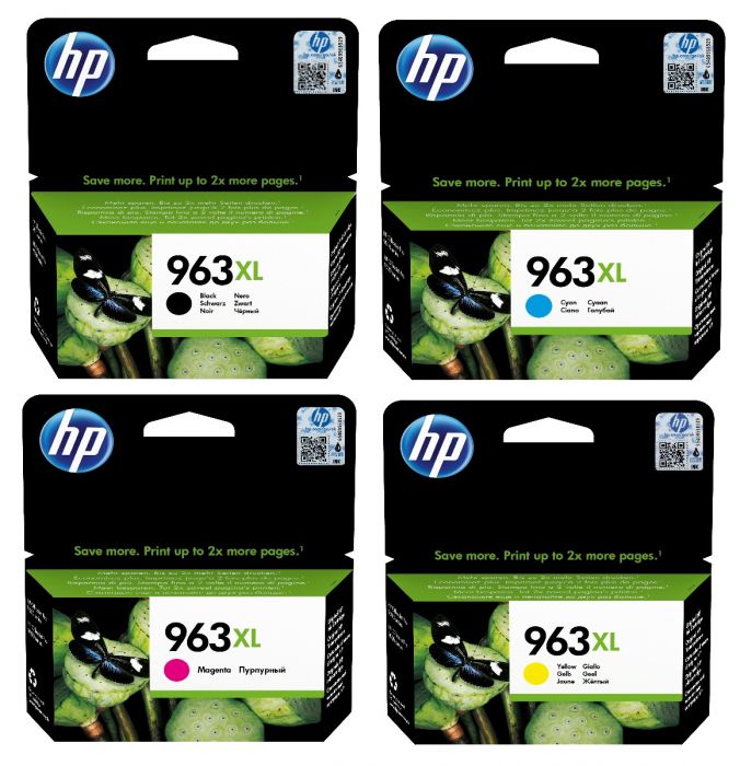 HP 963XL High Yield Original Ink Cartridge 4 Ink Bundle Multipack · - CartridgeOnlineSA