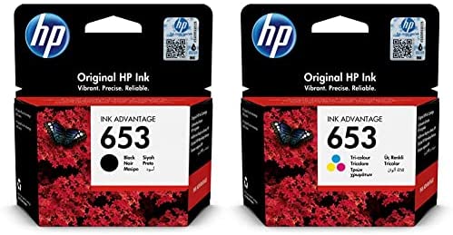 HP 653 Black & HP 653 Tri colour Original inks - Multipack - CartridgeOnlineSA