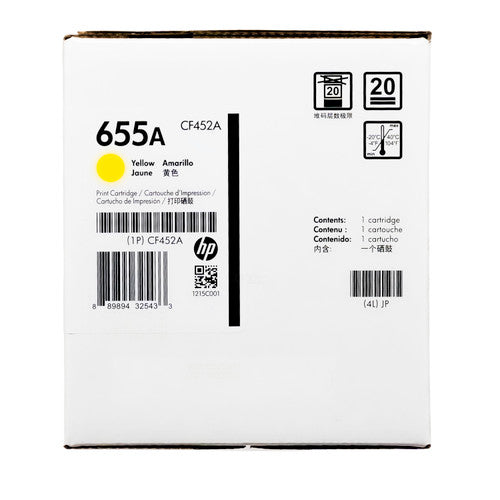 CF452A | HP 655A | Original HP Toner Cartridge - Yellow - CartridgeOnlineSA