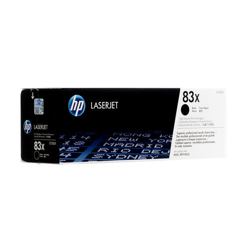 CF283X | HP 83X | Original HP High-Yield LaserJet Toner Cartridge - Black - CartridgeOnlineSA