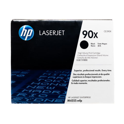 CE390X | HP 90X | Original HP High-Yield Toner Cartridge - Black - CartridgeOnlineSA