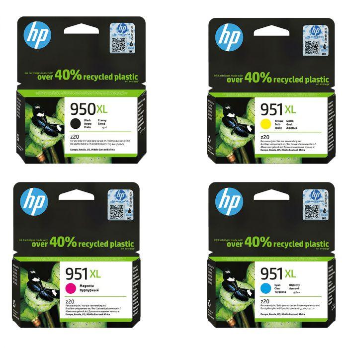 HP 950XL Black & 951XL Colors Bundle