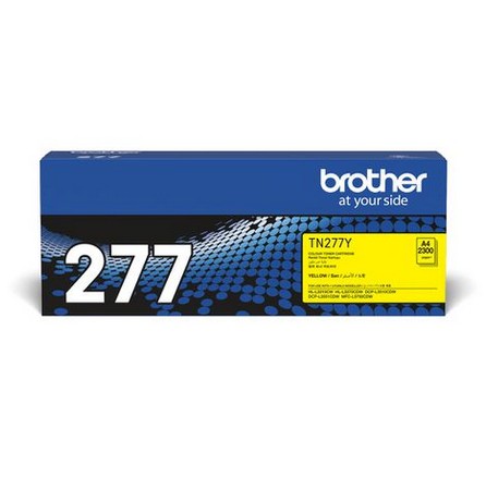 Brother TN-277Y Yellow Toner Cartridge 2,300 Pages Original Single-pack - CartridgeOnlineSA