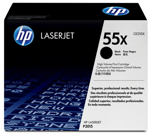 HP # 55X Laserjet P3015 Black High Yield Toner Cartridge - CartridgeOnlineSA