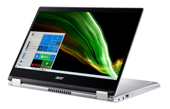 Acer Spin 1 SP114-31 14IN HD Intel CEL N4500 OB8GB MEM 128GB EMMC WIN11 HOME (Notebook) - CartridgeOnlineSA