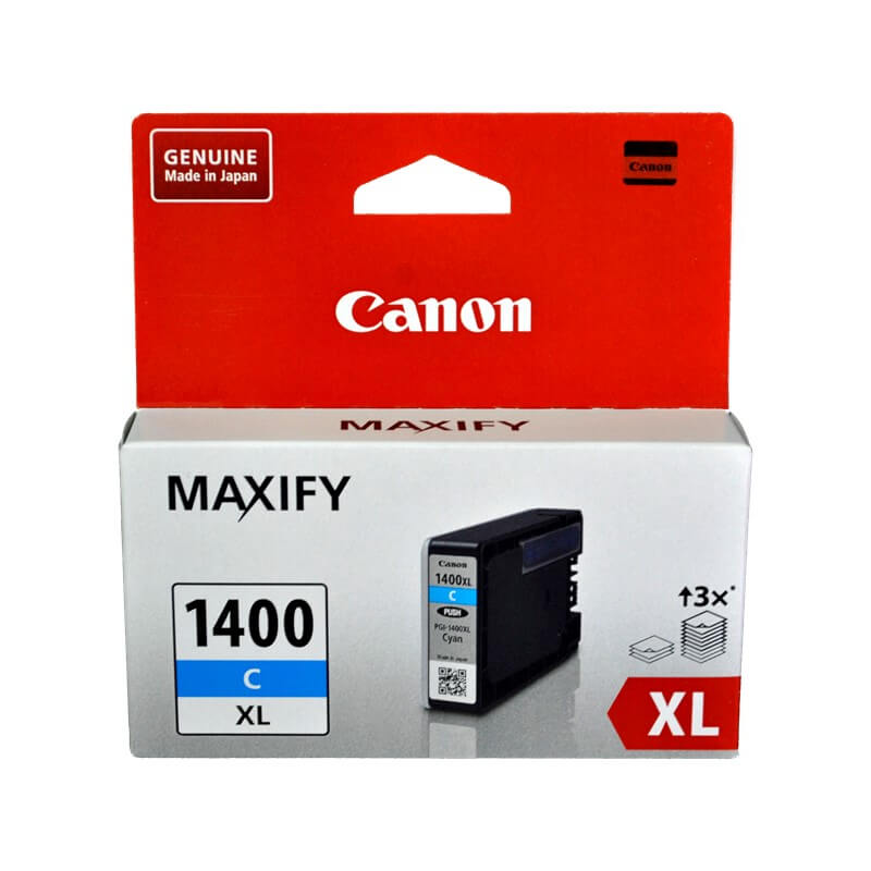 Canon 1400XL Cyan Original Ink Cartridge - PGI-1400XLC - CartridgeOnlineSA