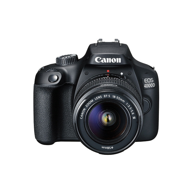 Canon EOS 4000D + EF-S18-55 F/3.5-5.6 III, Canon SB130 Bag, 16Gb SD Card Digital Camera - CartridgeOnlineSA