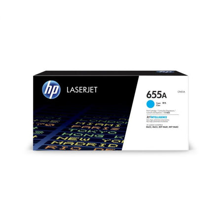 CF451A | HP 655A | Original HP LaserJet Toner Cartridge - Cyan - CartridgeOnlineSA