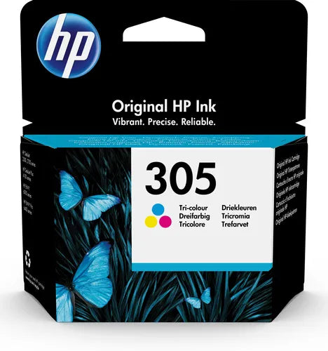 HP #305 TRI-COLOR ORIGINAL INK CARTRIDGE - HP 2720/4120 - CartridgeOnlineSA